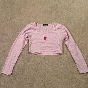 Small Crop Top Shein Valentines